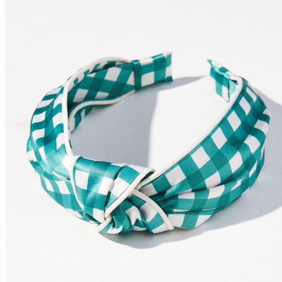 Anthropologie Accessories - NWT Everly Checker Knot Headband